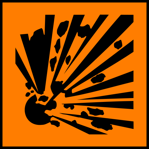 Inflammable and explosive items