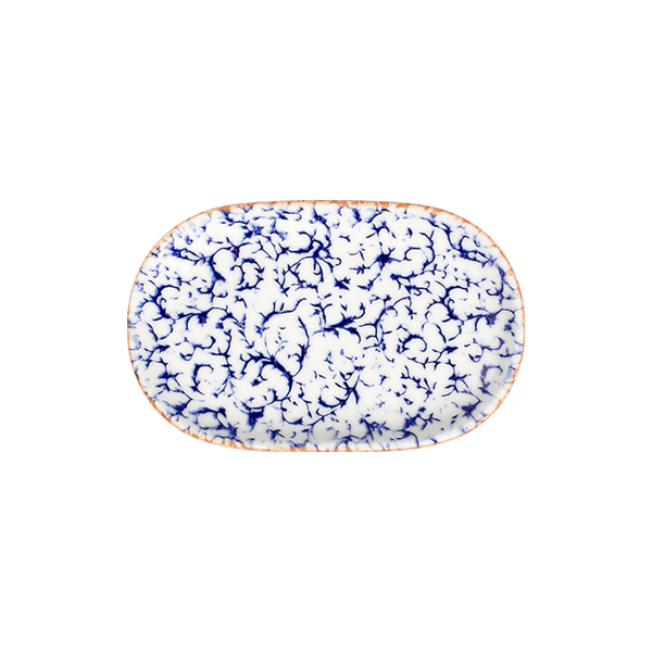 Thumbnail: VENECIA NAVY MAGNUS OVAL PLATTER