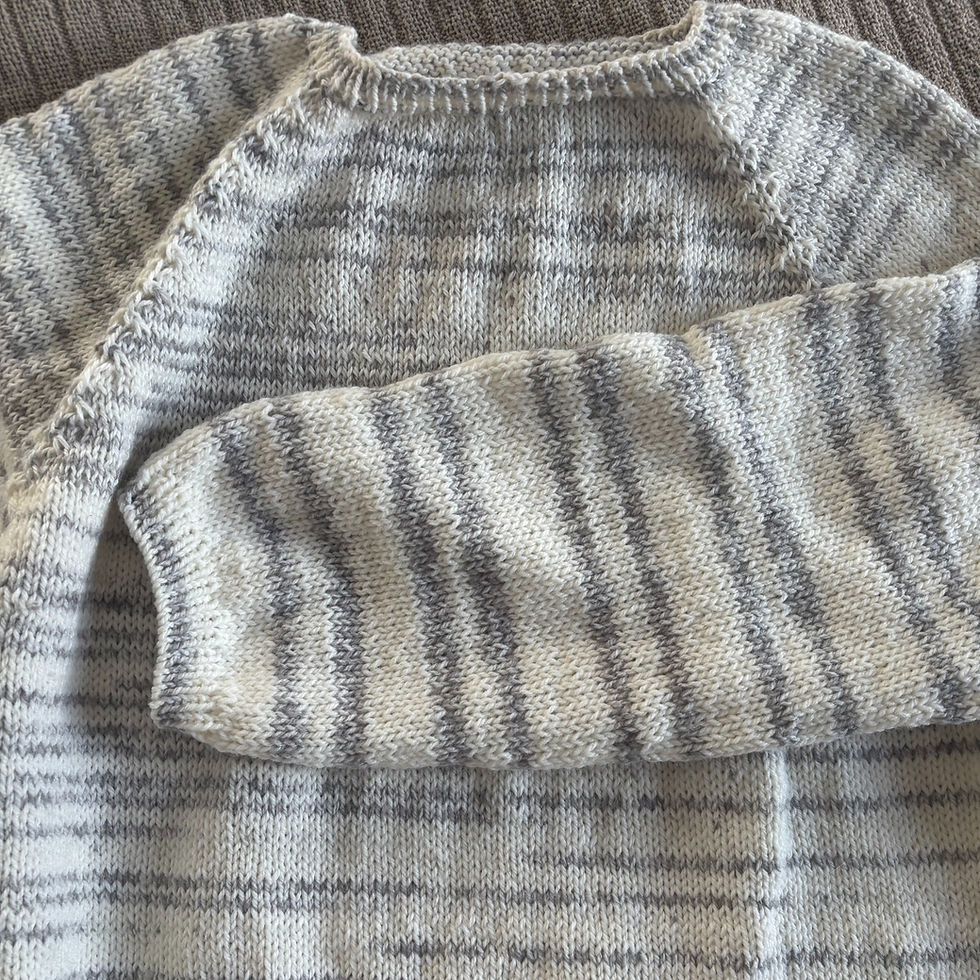 Pull top-down raglan en fil 100% acrylique