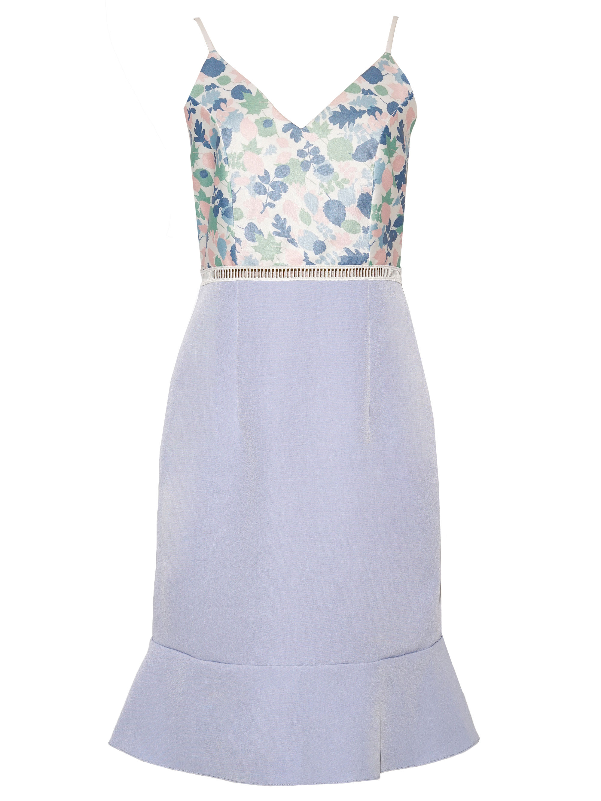 Leafy Dream Dress (Blue)