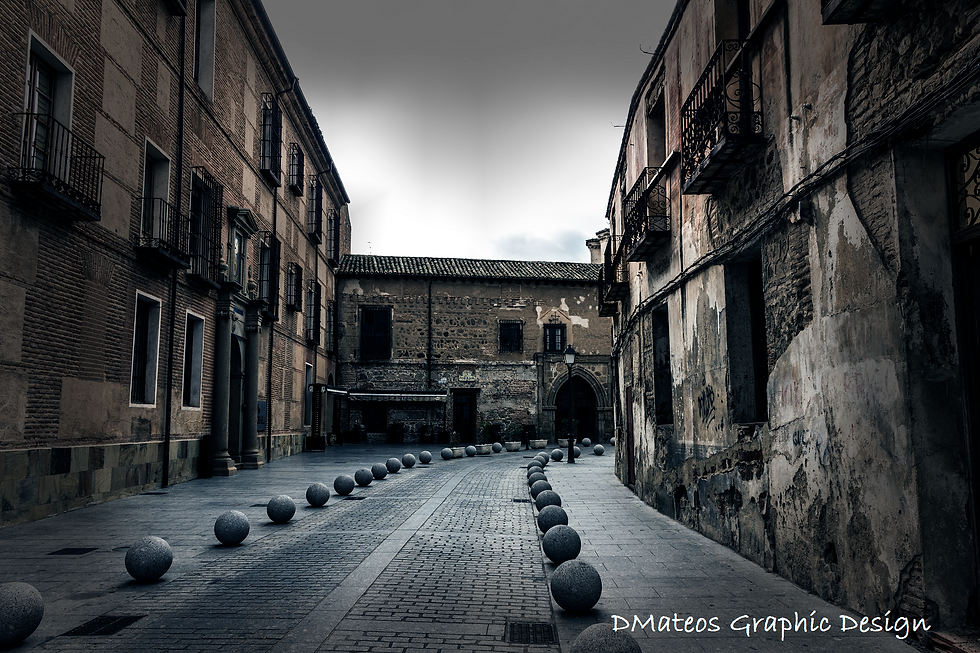 Talavera halloween dark street