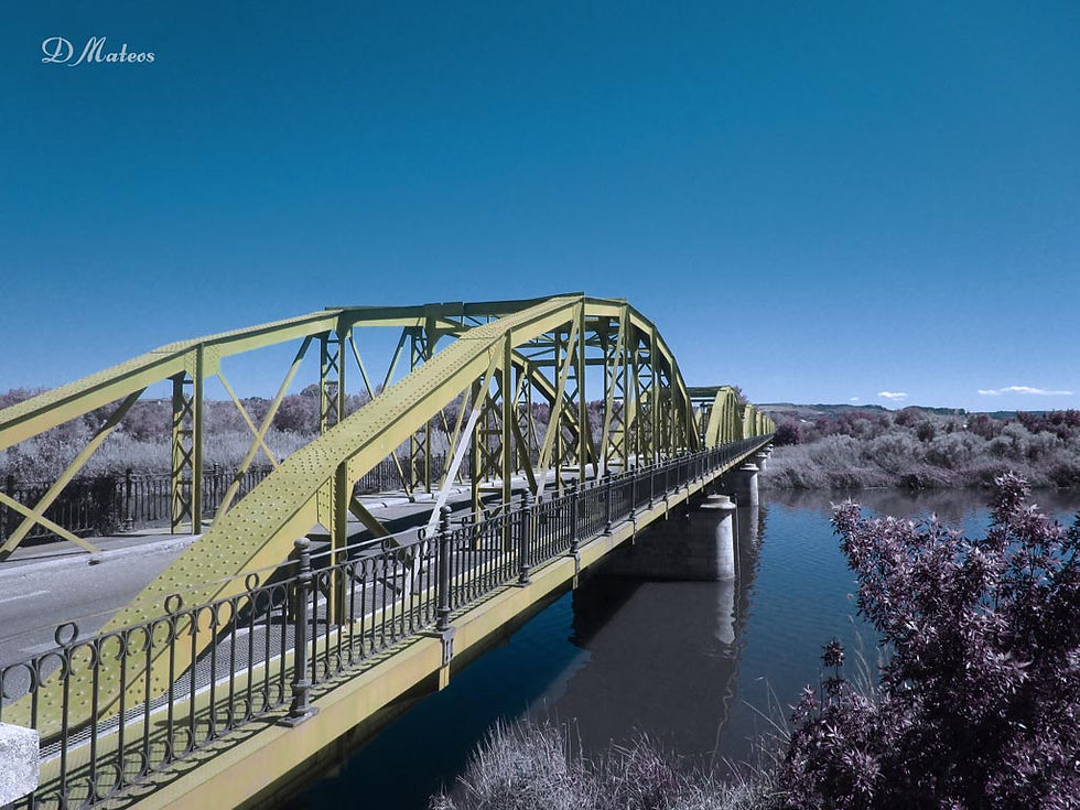"Infrared Iron Bridge" by DMateos