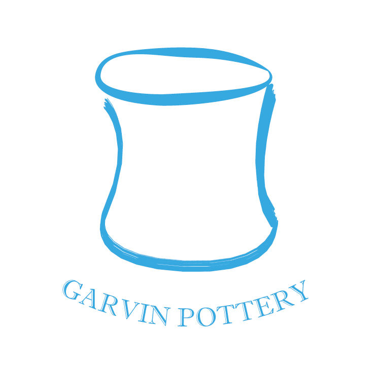 Logotype Garvin Pottery Detail