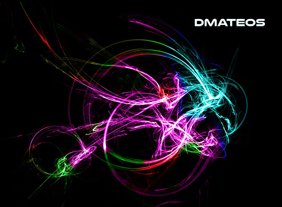 "Abstract dance of spirits"