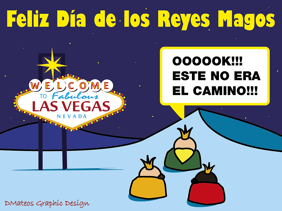 3 Kings Day Cartoon Design