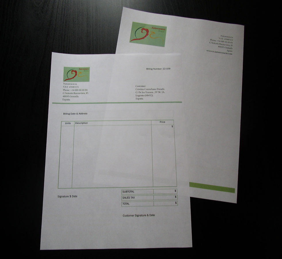 Stationery Naturaesencia English