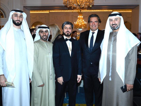 Honouring the Great Leaders of today at the Mandarin Oriental Hotel Group. London, December 9