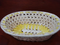 Canasta de mimbre