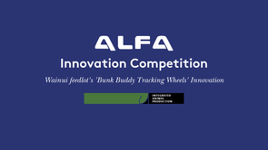 Wainui feedlot's 'Bunk Buddy Tracking Wheels' Innovation