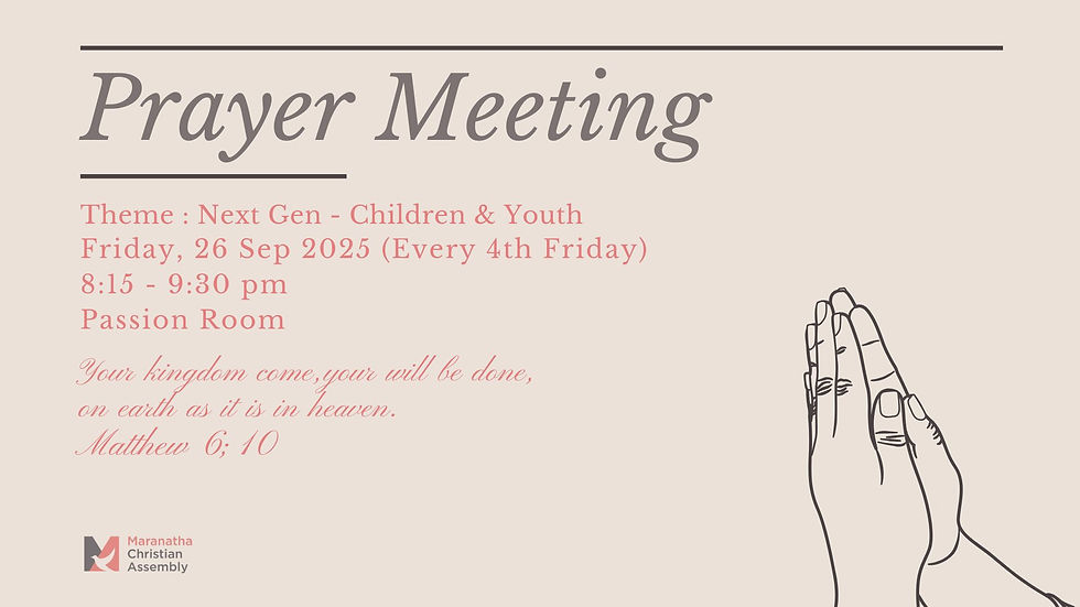 Prayer Meeting