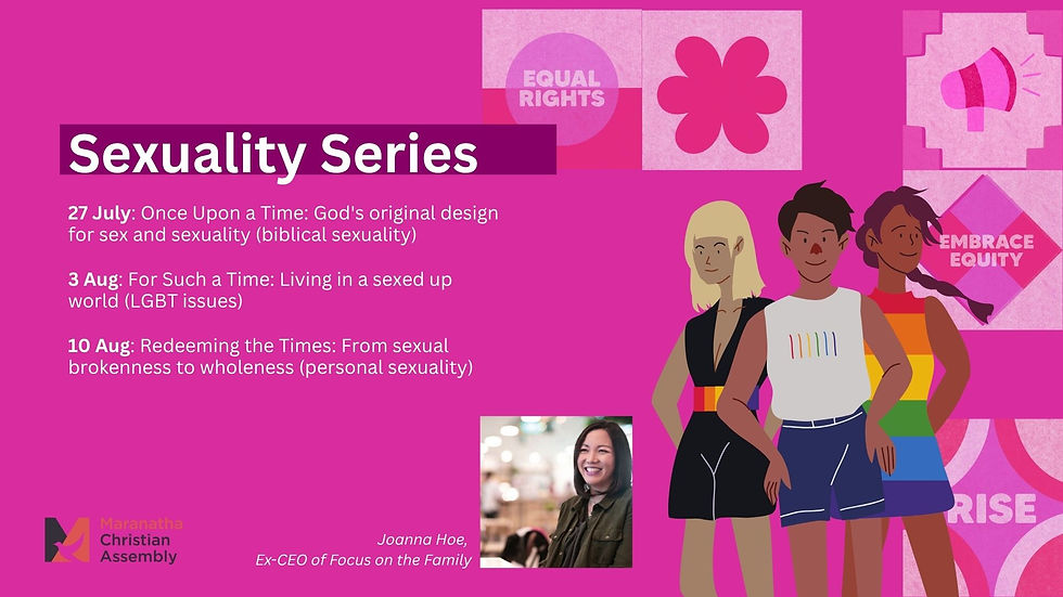 Sexuality Sermon Series