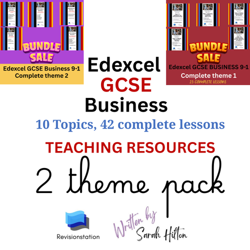 Edexcel GCSE Business BOTH themes 1 and 2 | Revisionstation