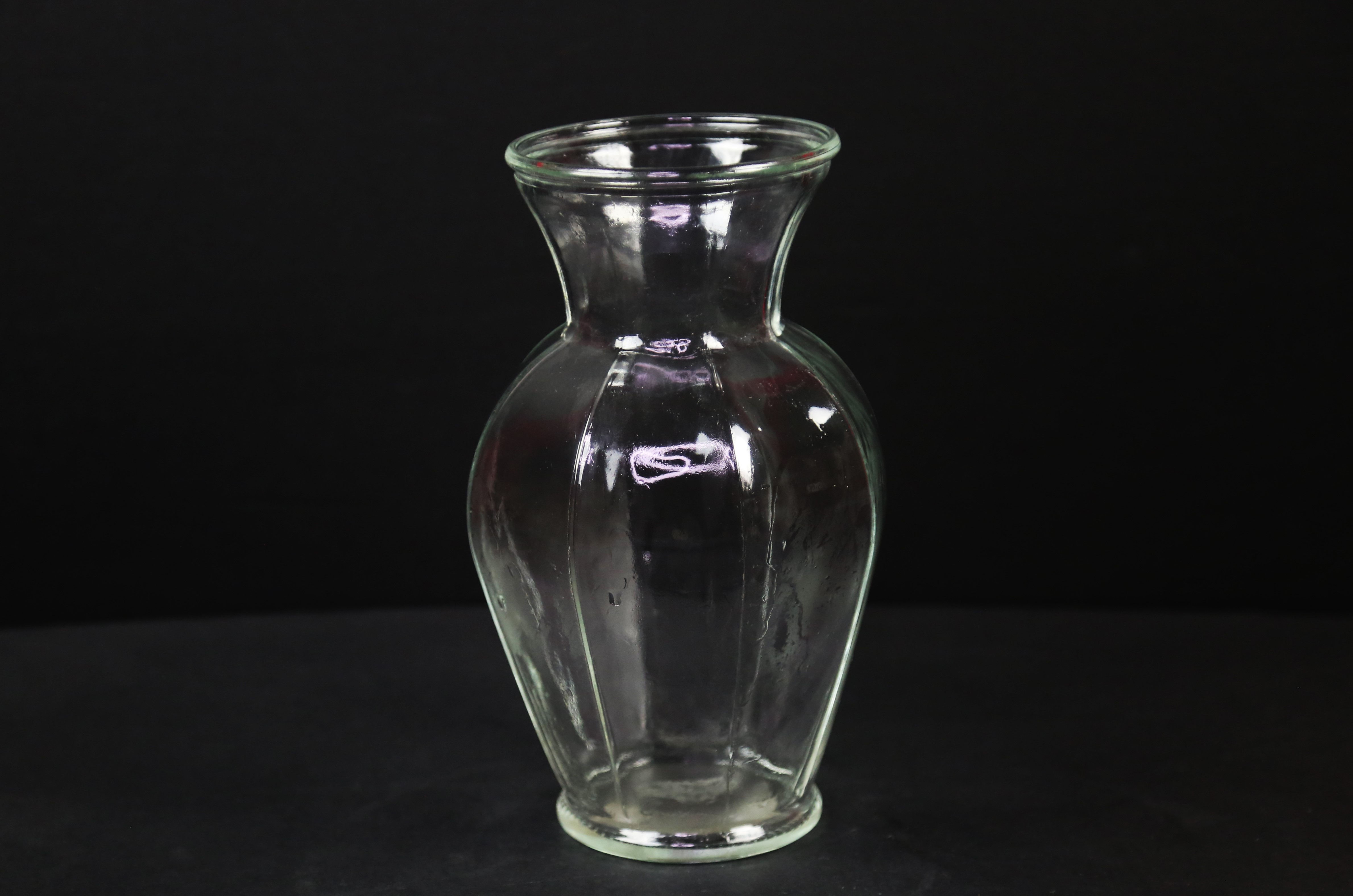 9" Clear Octagonal Ginger