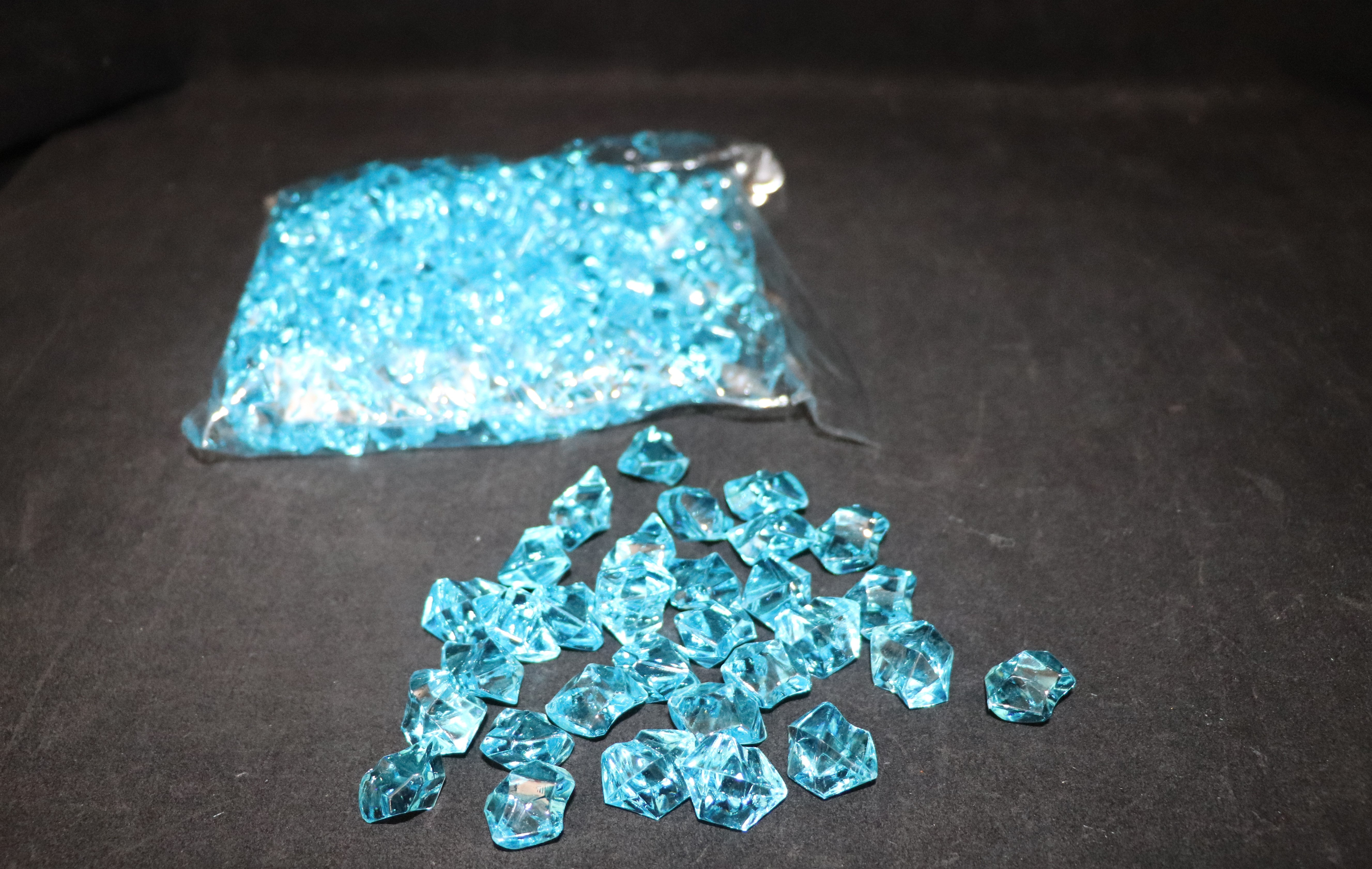 Turquoise Acrylic Lucky Stone 400g
