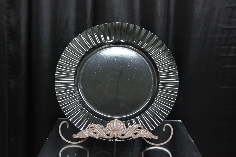 Thumbnail: Wavy Charger Plate 13" #F135