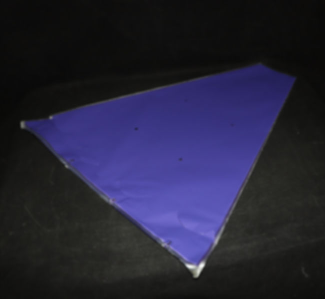 16" Purple Flower Sleeves