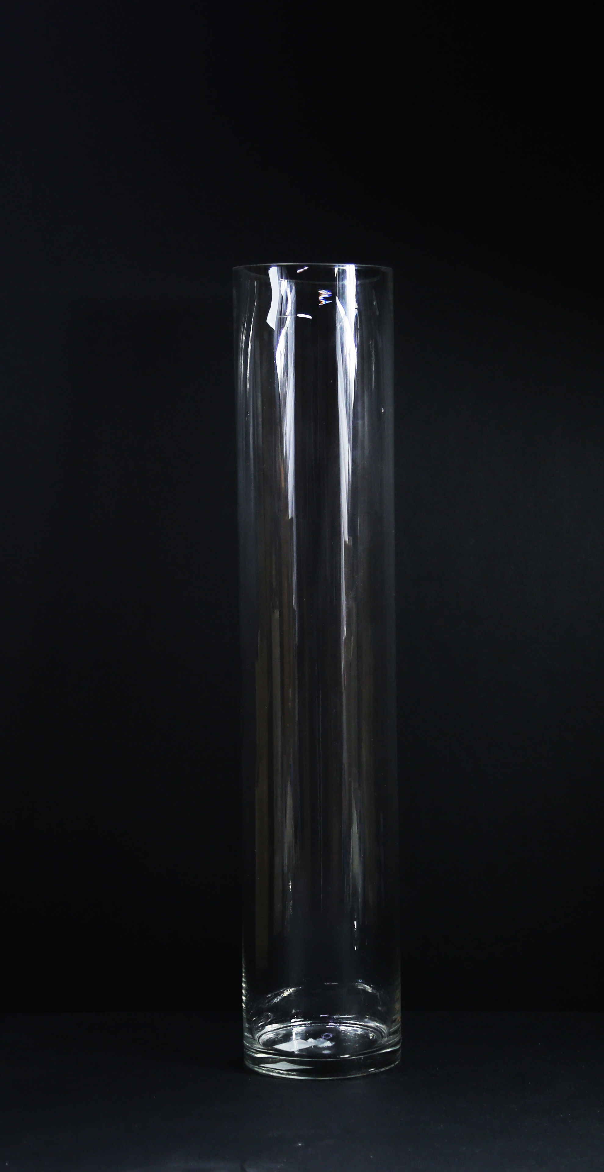 6x32" Tall Cylinder Glass Vase