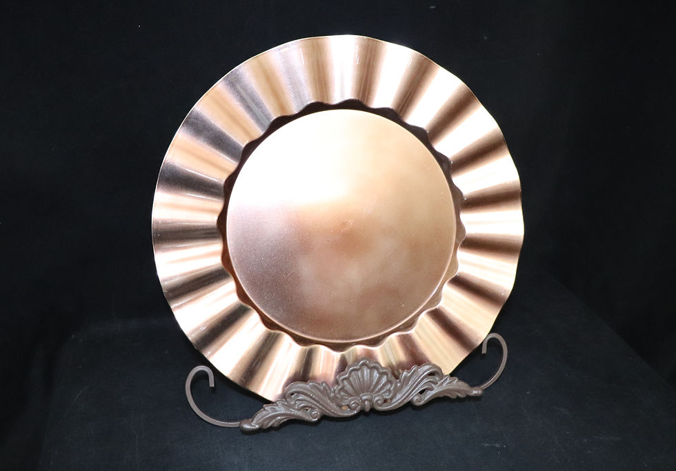 Thumbnail: Wavy Charger Plate 13" #F134