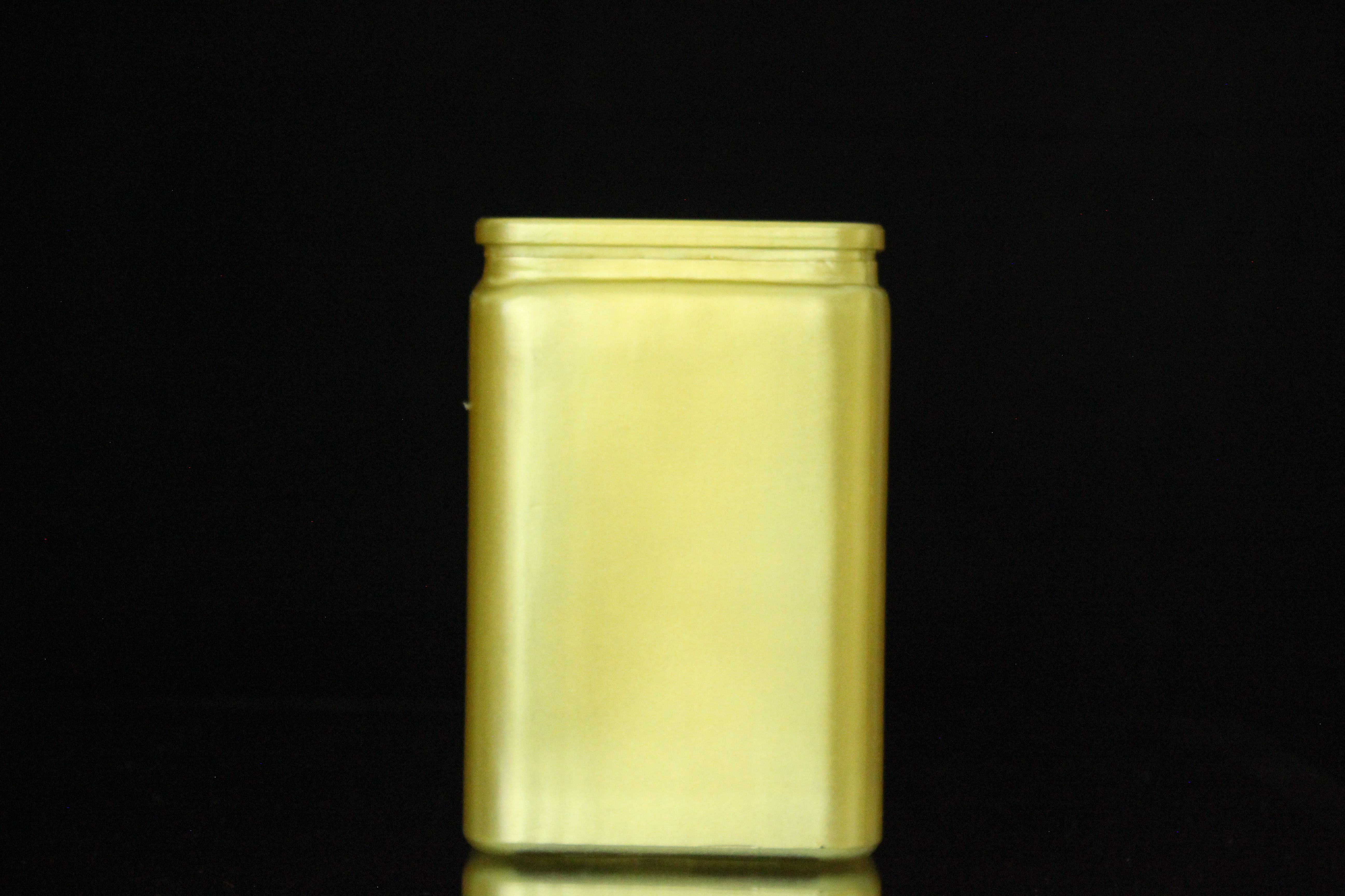 4x6" Tall Square Glass vase