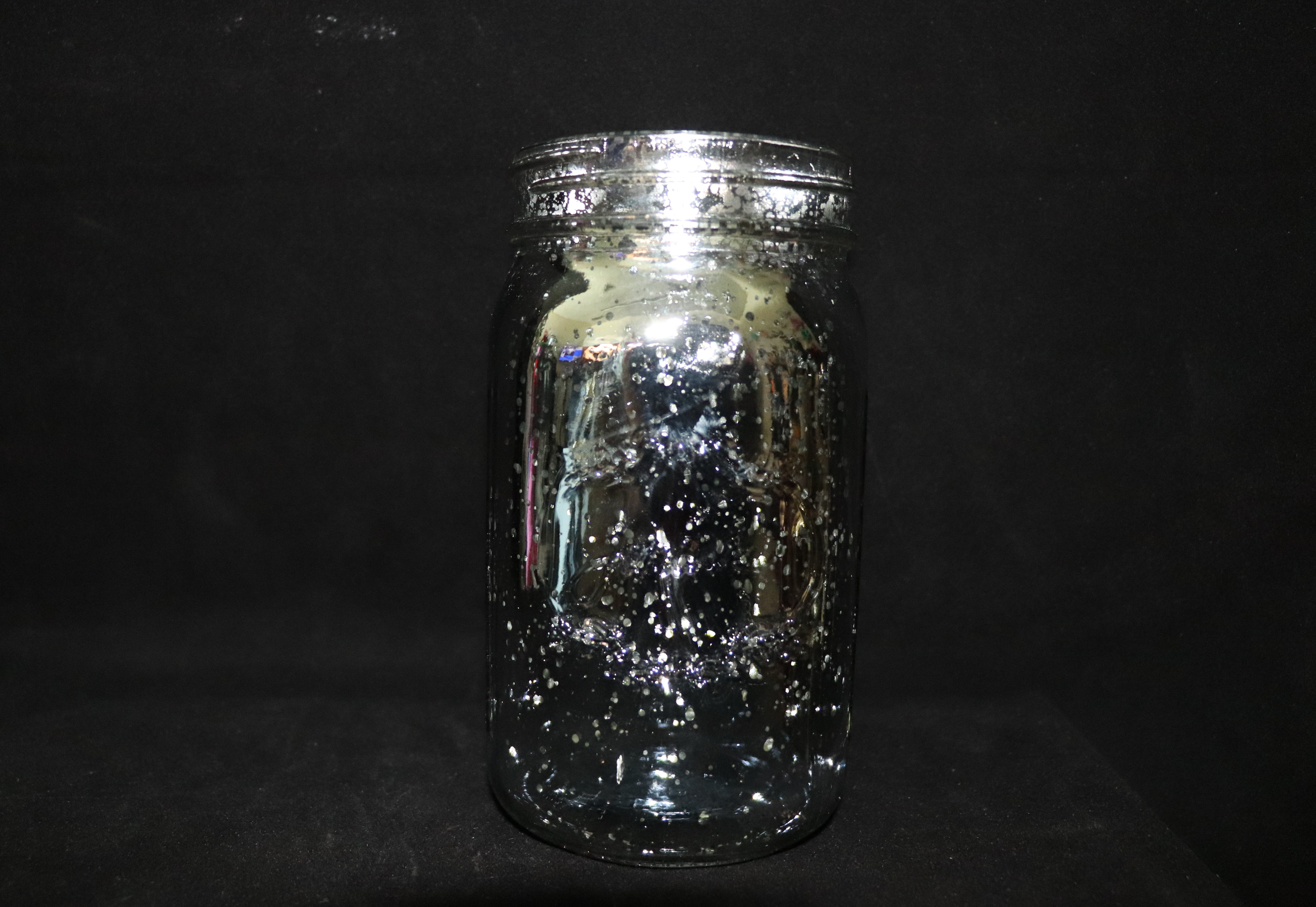7" Mercury Mason Jar