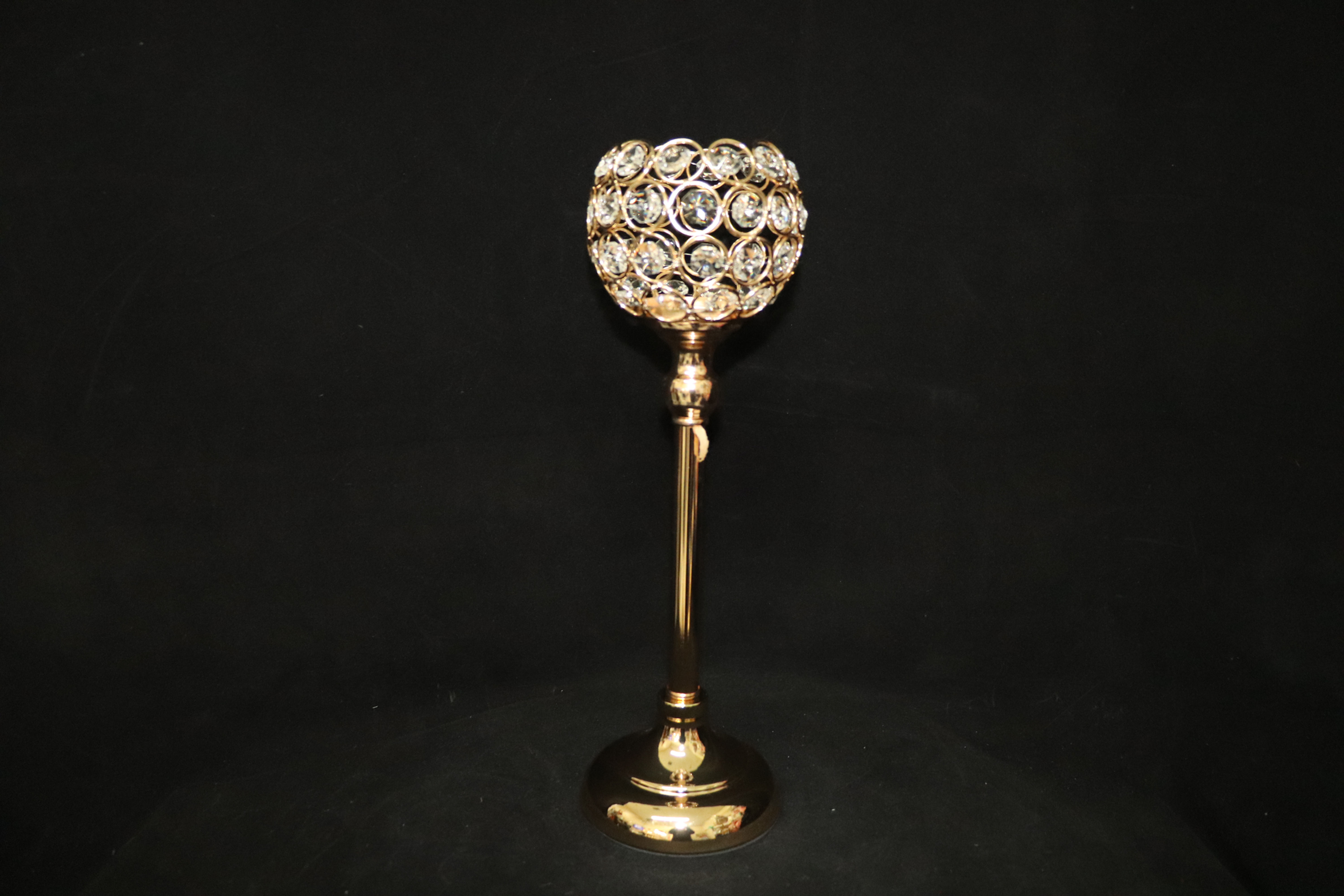 12" Metal Candle Holder