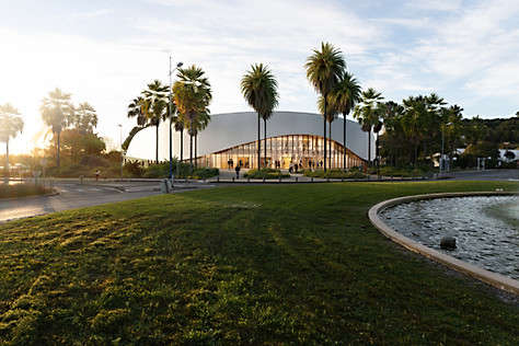 Architectural images for the Multifunctional complex 3000 in Hyères made for Z architecture