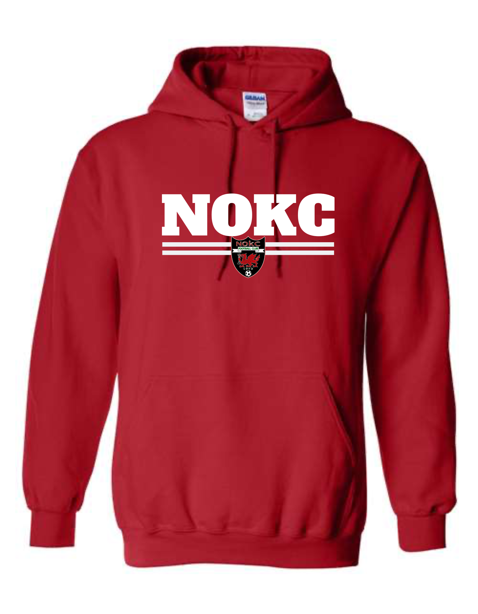 NOKC - Red Lines Hooded Sweatshirt