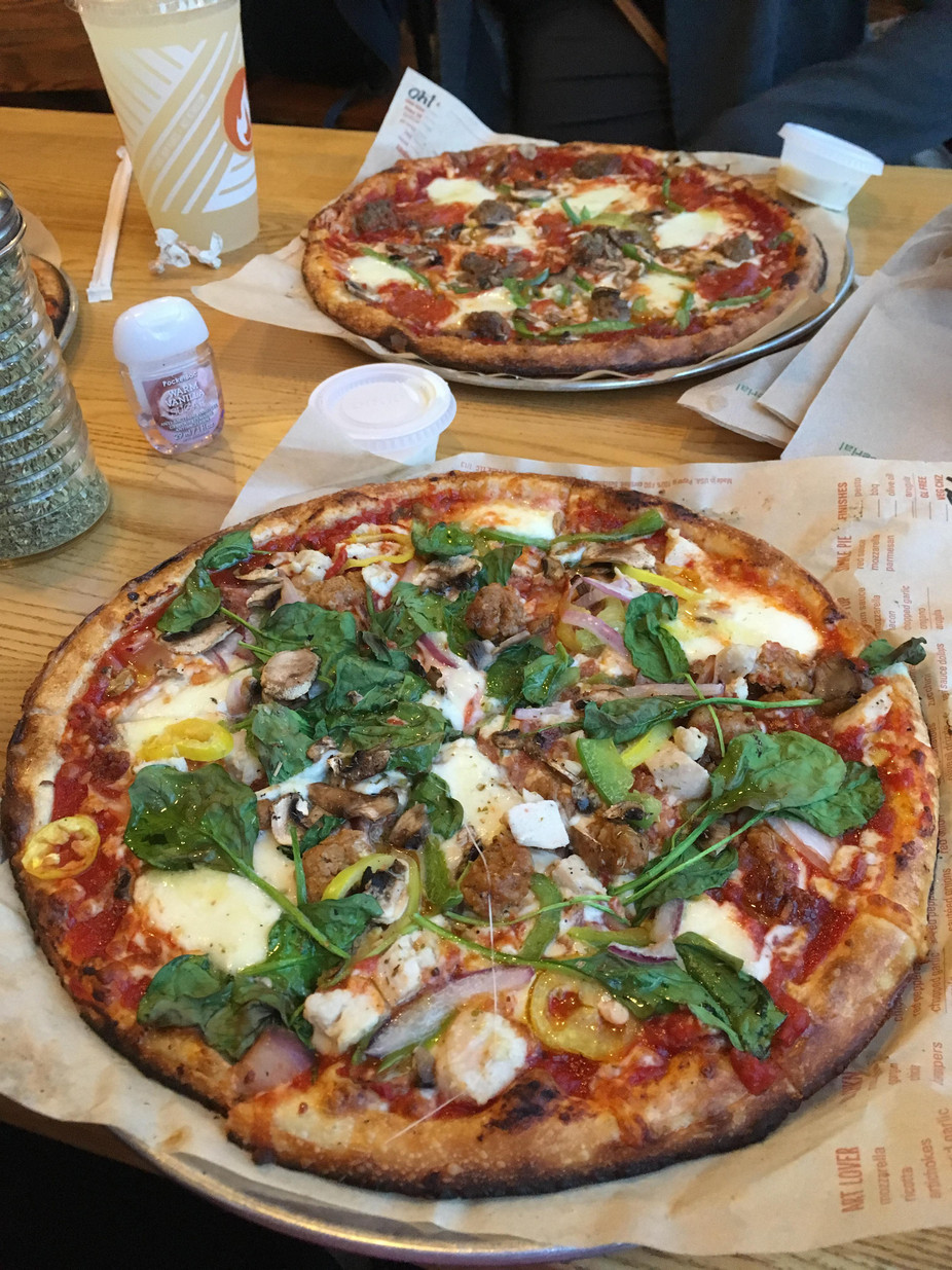 lit pizza no it s blaze toronto food janie phan