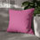 Thumbnail: Square Pillowcase by Agatha - Light Pink