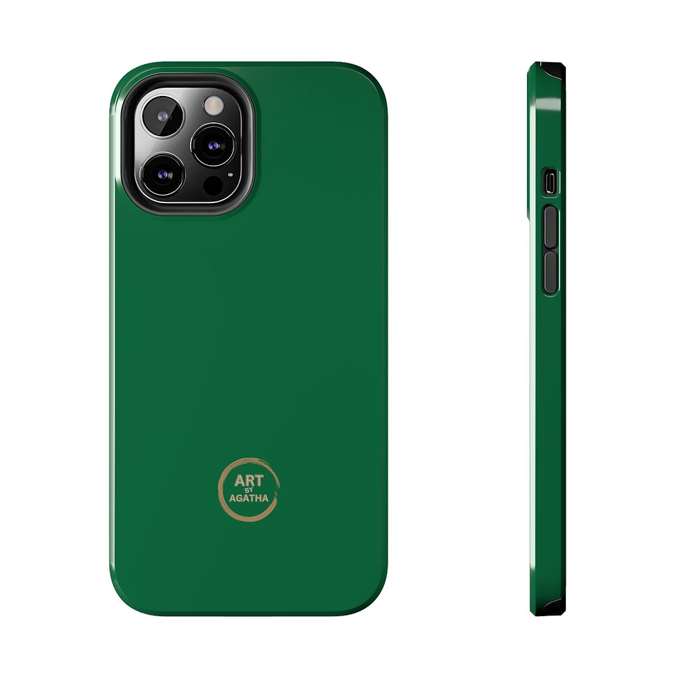 Miniaturbild: Tough Phone Case by Agatha - Pine Green