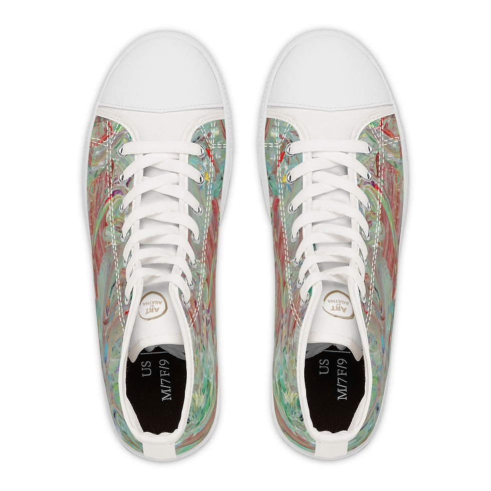 Miniaturbild: High Top Sneakers by Agatha - Colours of Nature