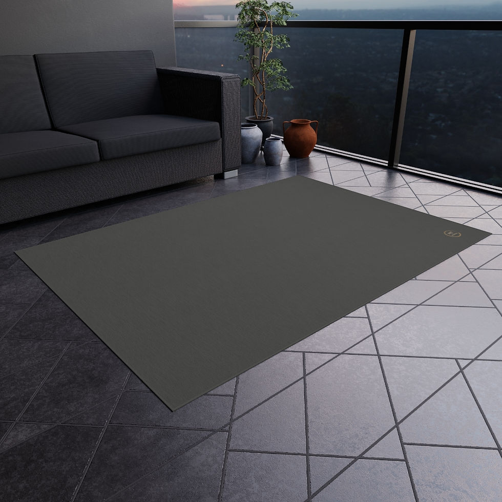 Miniaturbild: Outdoor Rug by Agatha - Stone Grey