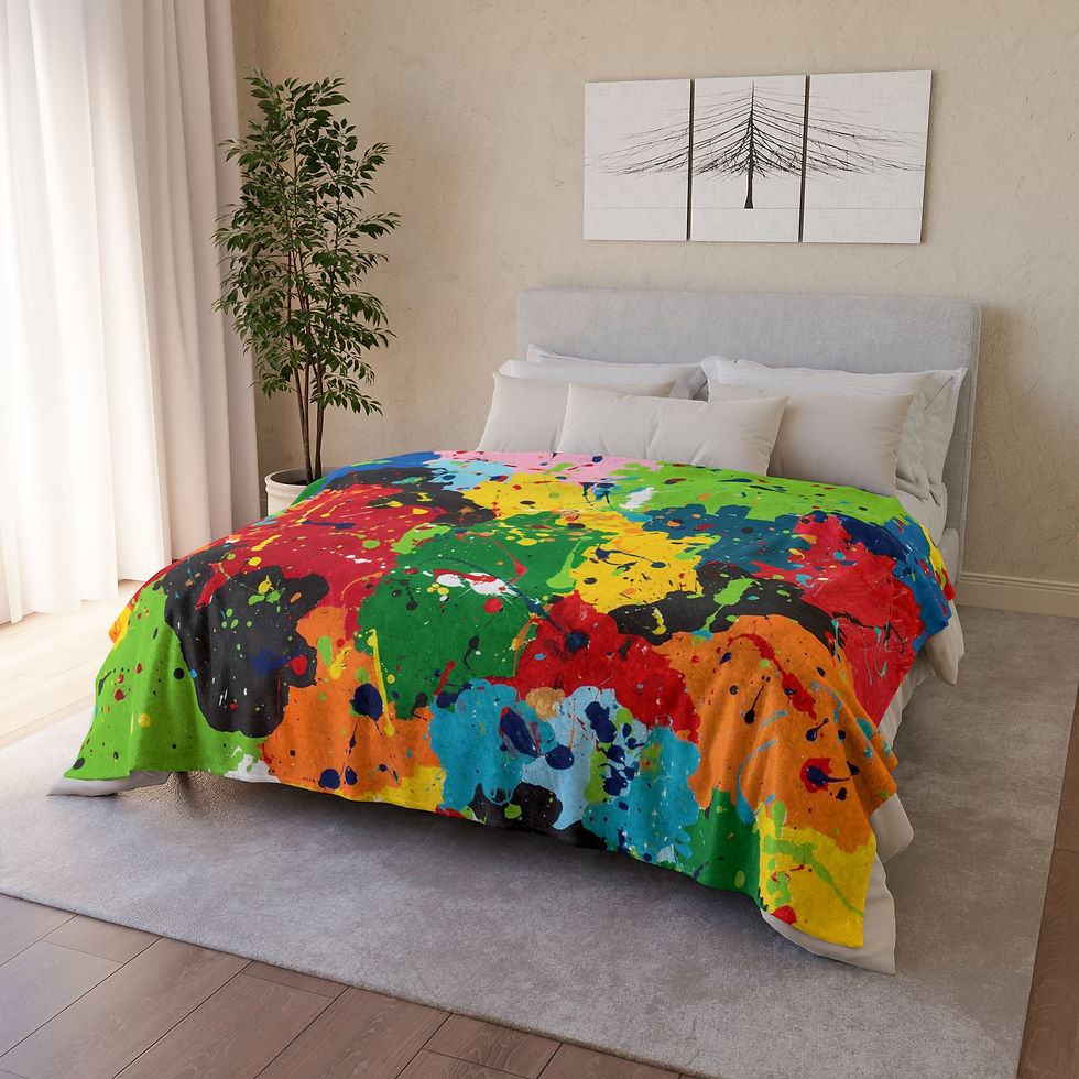 Thumbnail: Blanket by Agatha - Colour Explosion 