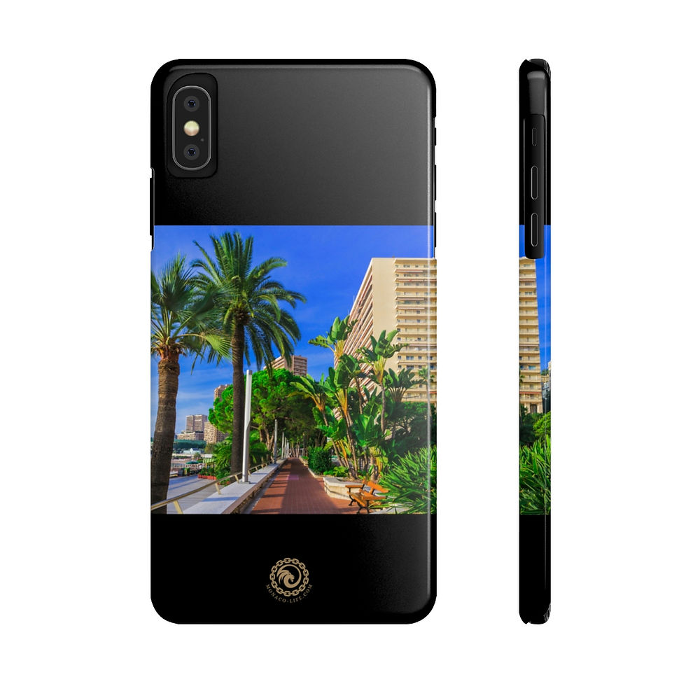 Thumbnail: Slim Phone Cases - Memories Monaco by Monaco - Life