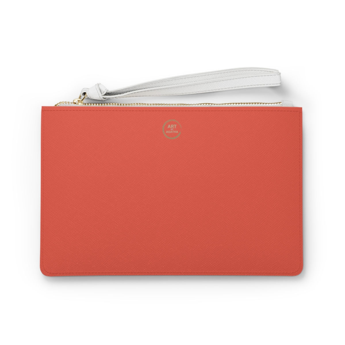 Clutch Bag by Agatha - Red Orange