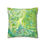 Thumbnail: Square Pillowcase by Agatha - Green Feelings