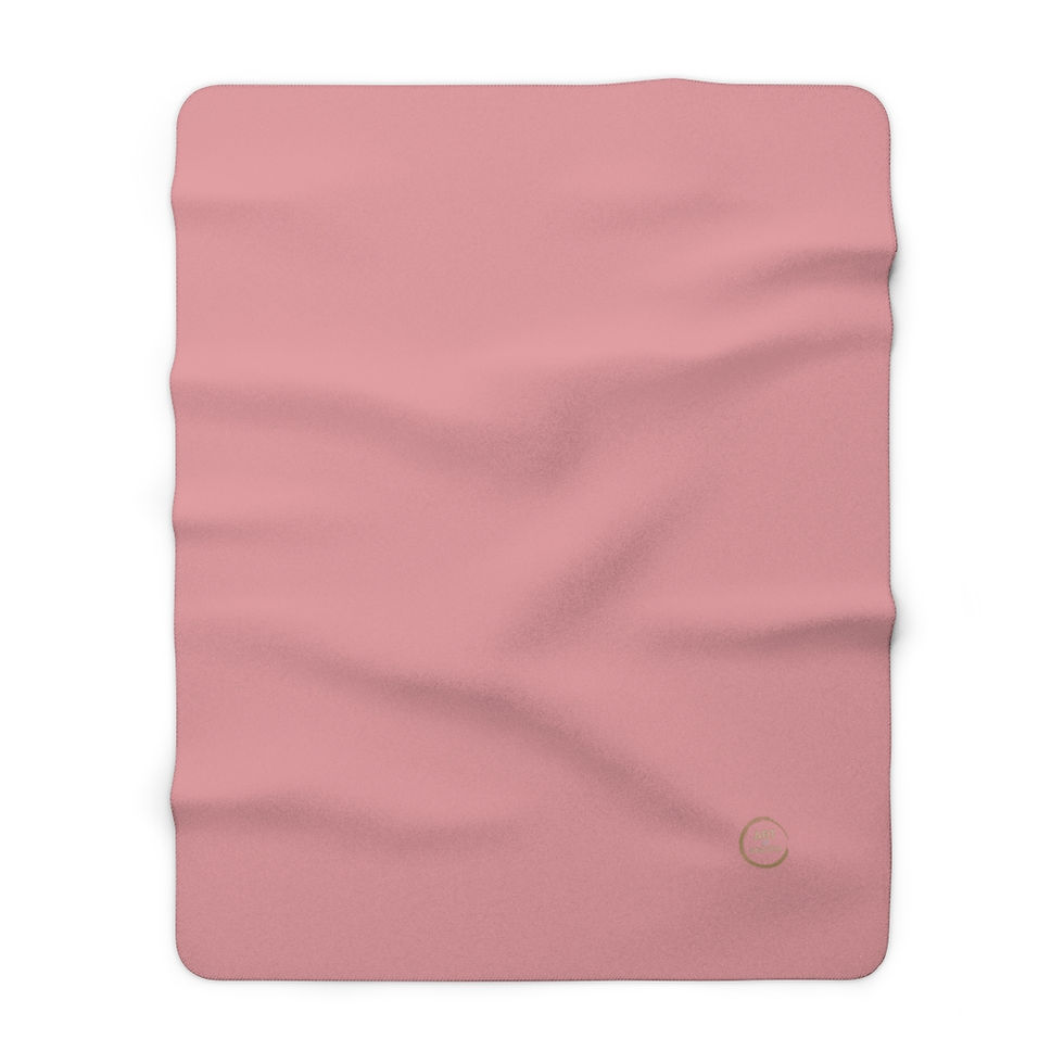 Miniaturbild: Sherpa Fleece Blanket by Agatha - Rose