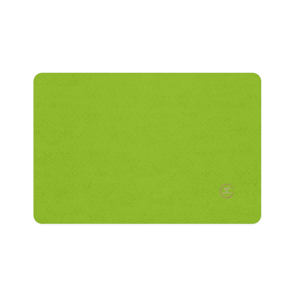 Miniaturbild: Pet Food Mat by Agatha - Fresh Green