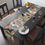 Thumbnail: Table Runner (Cotton, Poly) by Agatha - Metallic Strength