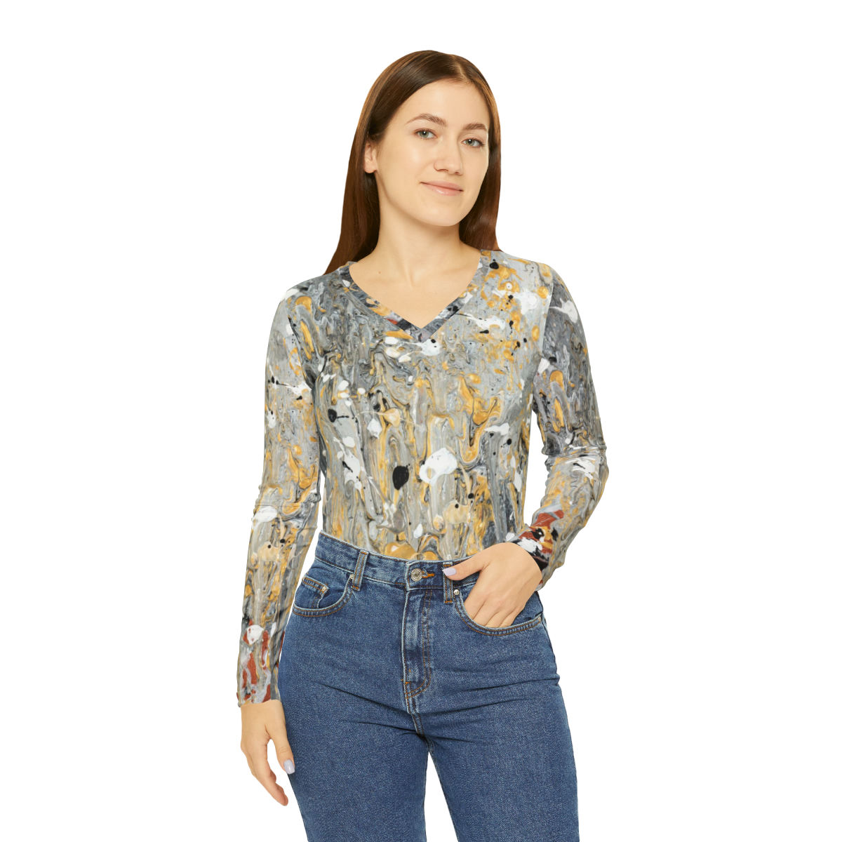 Long Sleeve by Agatha - Metallic Strength