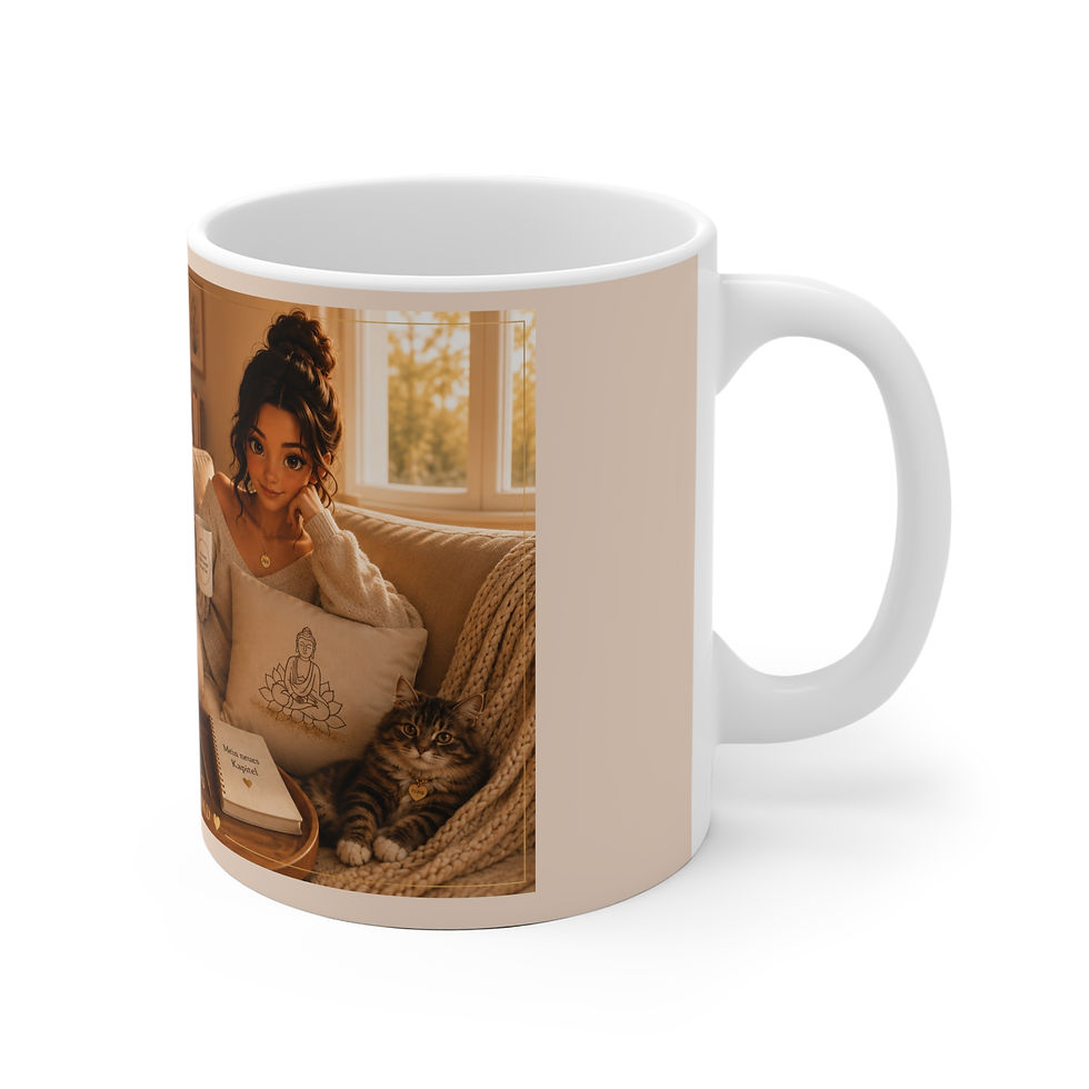 Miniaturbild: "Ich darf loslassen und heilen" Tasse BdT