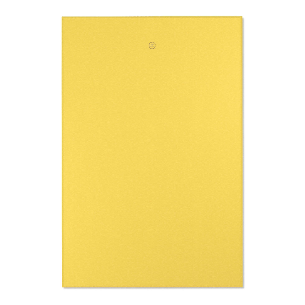 Thumbnail: Area Rug by Agatha - Sun Yellow