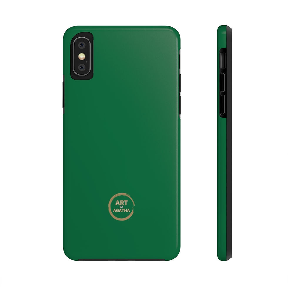 Miniaturbild: Tough Phone Case by Agatha - Pine Green