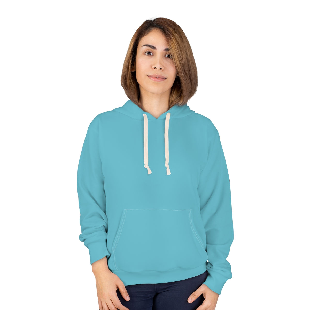 Hoodie by Agatha - Glow Blue
