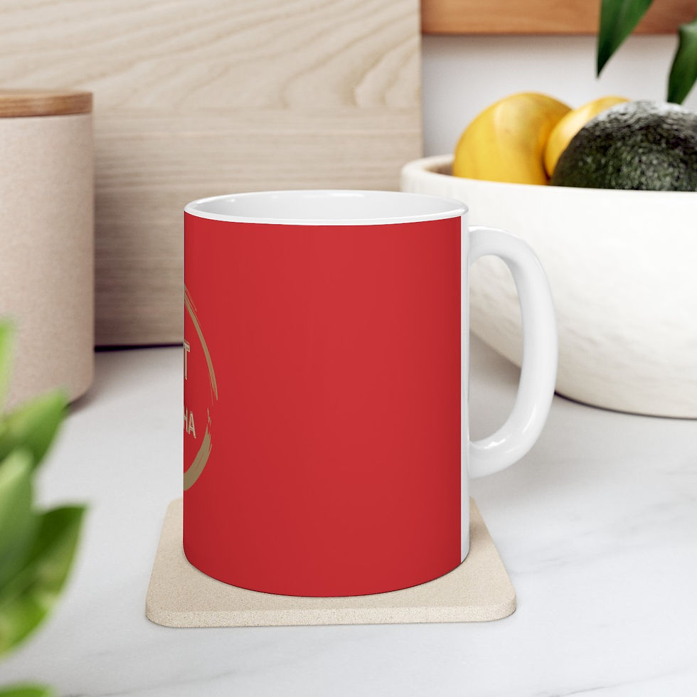 Miniaturbild: Ceramic Mug by Agatha - Glow Red