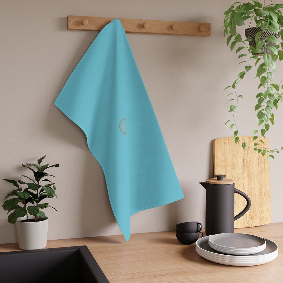 Thumbnail: Kitchen Towel by Agatha - Glow Blue