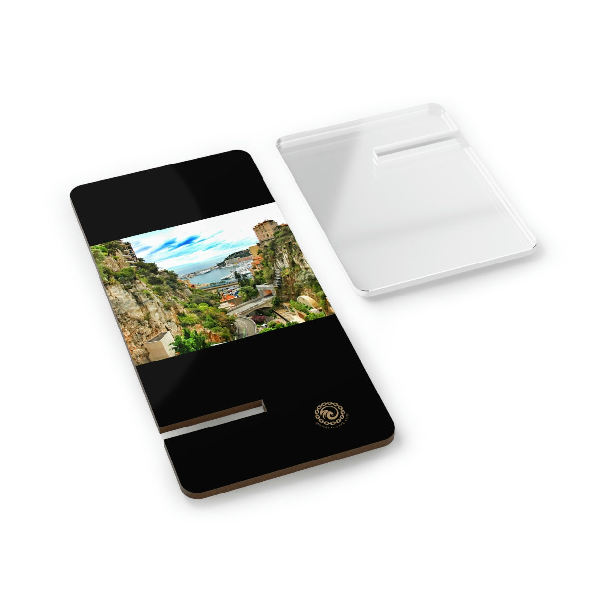 Mobile Display Stand for Smartphones - Monaco Between the Rocks by Monaco - Life
