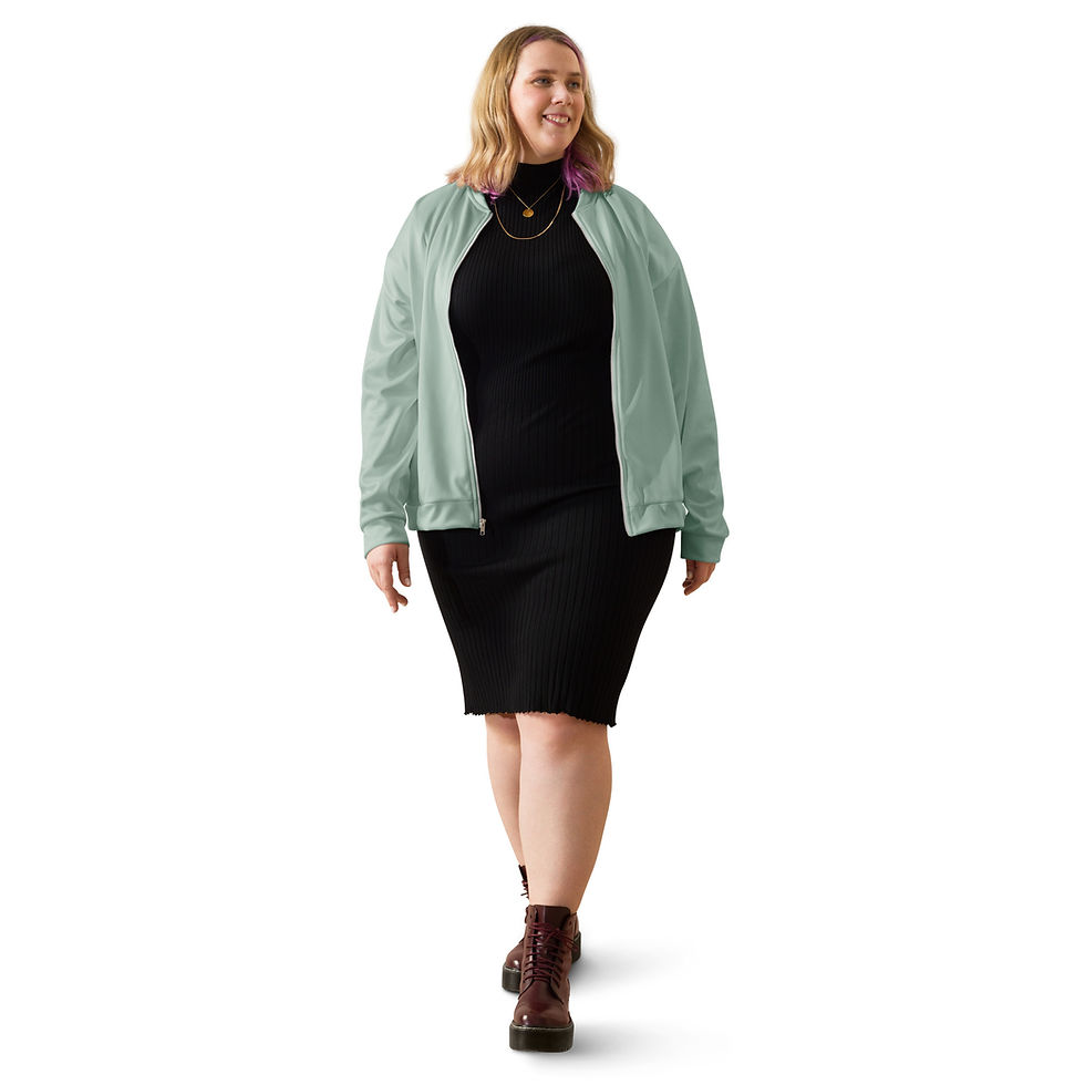 Thumbnail: Bomber Jacket by Agatha - Light Mint