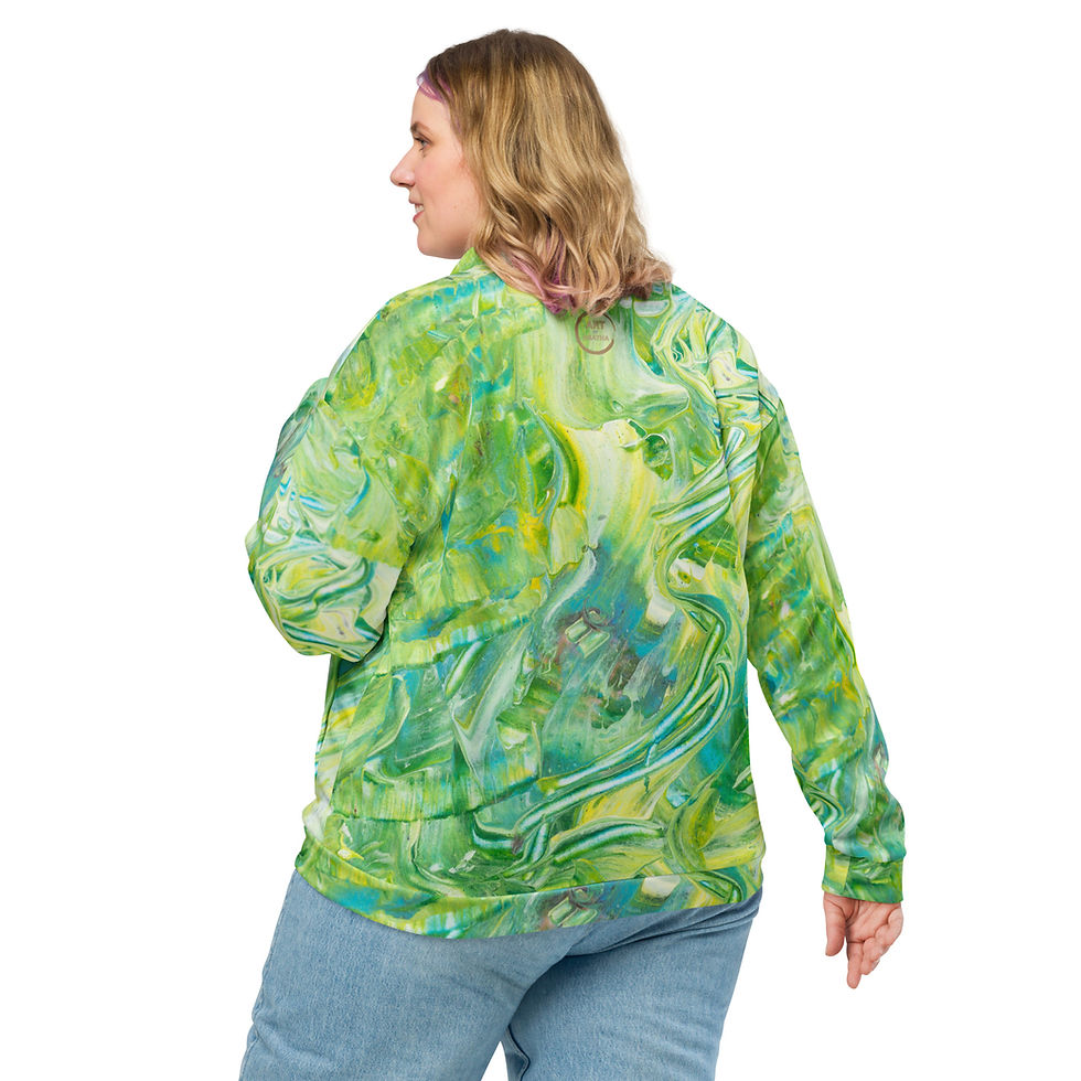 Thumbnail: Bomber Jacke by Agatha - Green Feelings