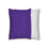 Miniature : Canvas Pillowcase by Agatha - Glow Lila